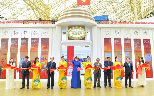 Dấu ấn ngành Ngân hàng tại Triển lãm thành tựu Đất nước 80 năm